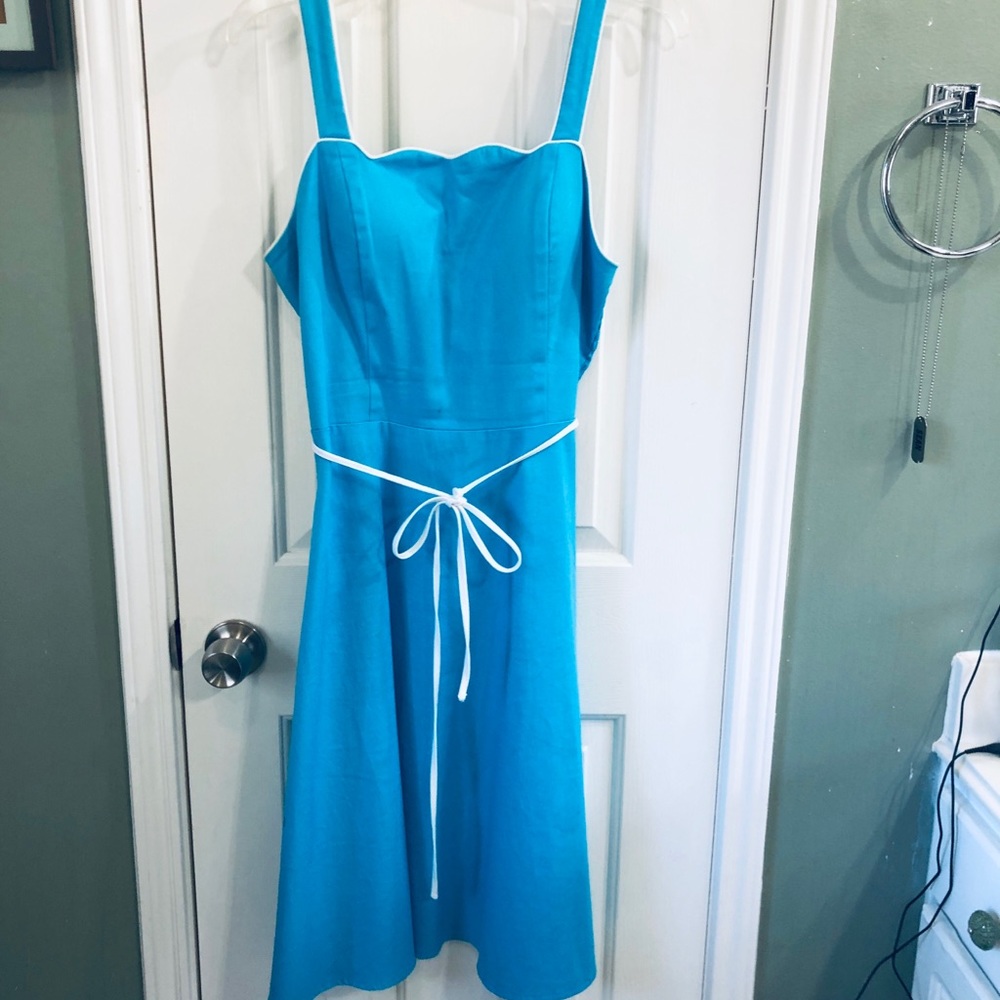 Blue Karin Stevens Dress 10